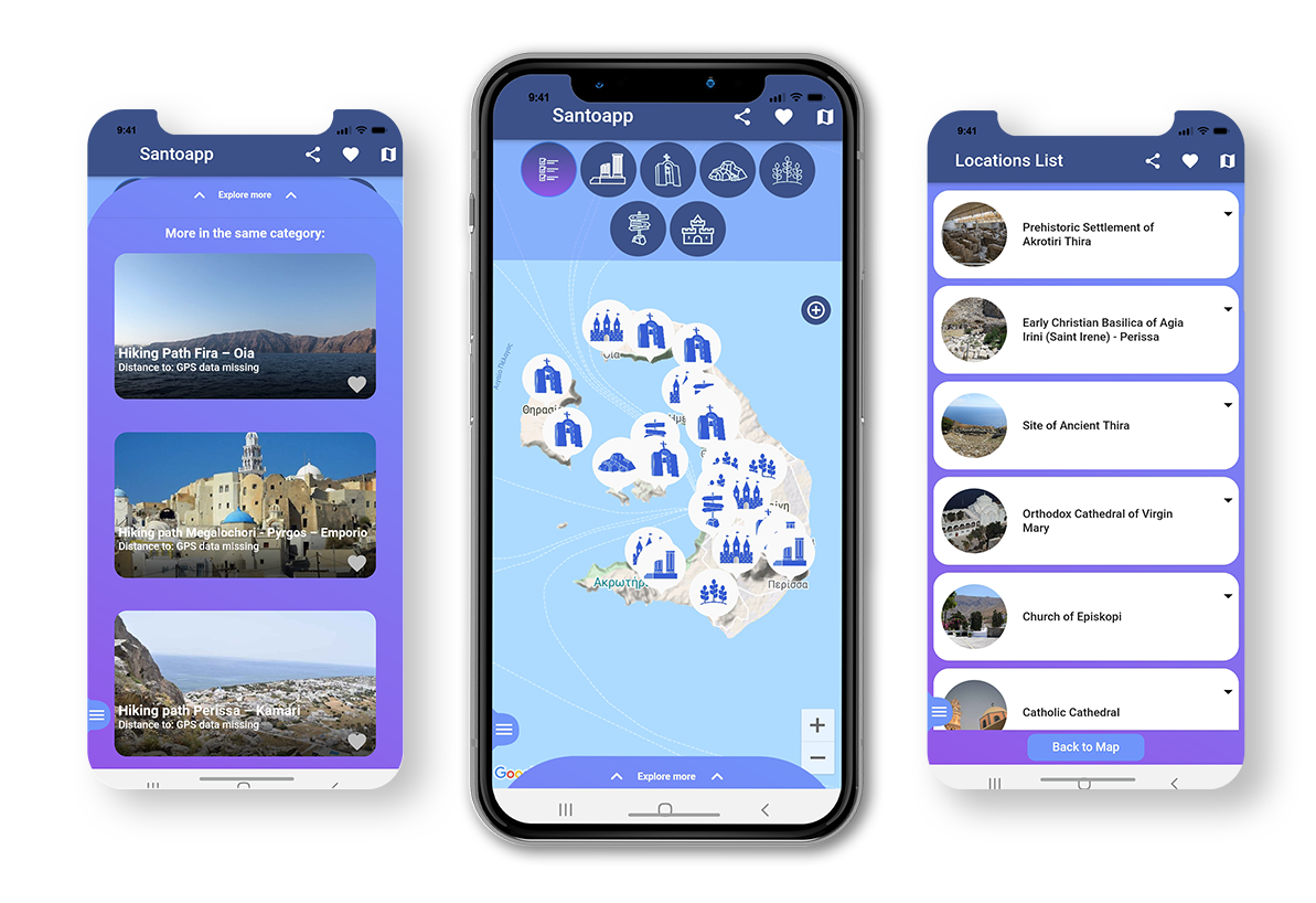 Εφαρμογή Για Κινητά Τηλέφωνα SantoApp
