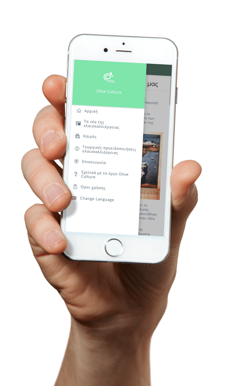 Δημιουργία Εφαρμογής για Κινητά Τηλέφωνα Olive Culture